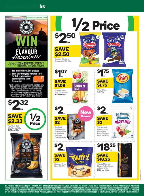 Woolworths 10月6日至12日折扣來襲 網紅收銀機玩具引爆玩具銷售熱潮
